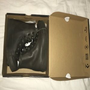 Rubber converse that are water proof!